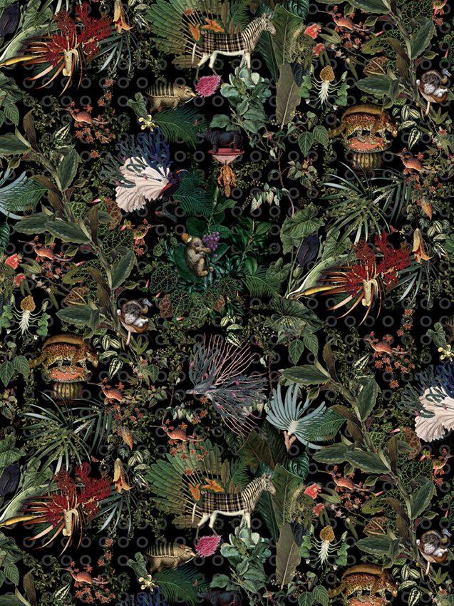 Moooi Carpets Menagerie of Extinct Animals Raven vloerkleed | Ottevangers Lichtdesign