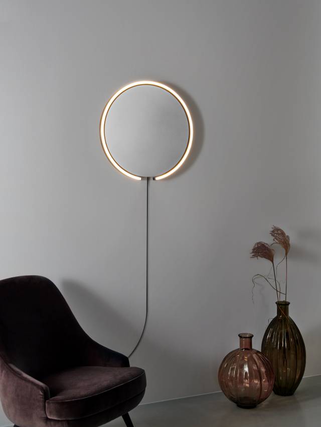 Occhio Mito Sfera corda 40 spiegel/lamp | Ottevangers Lichtdesign